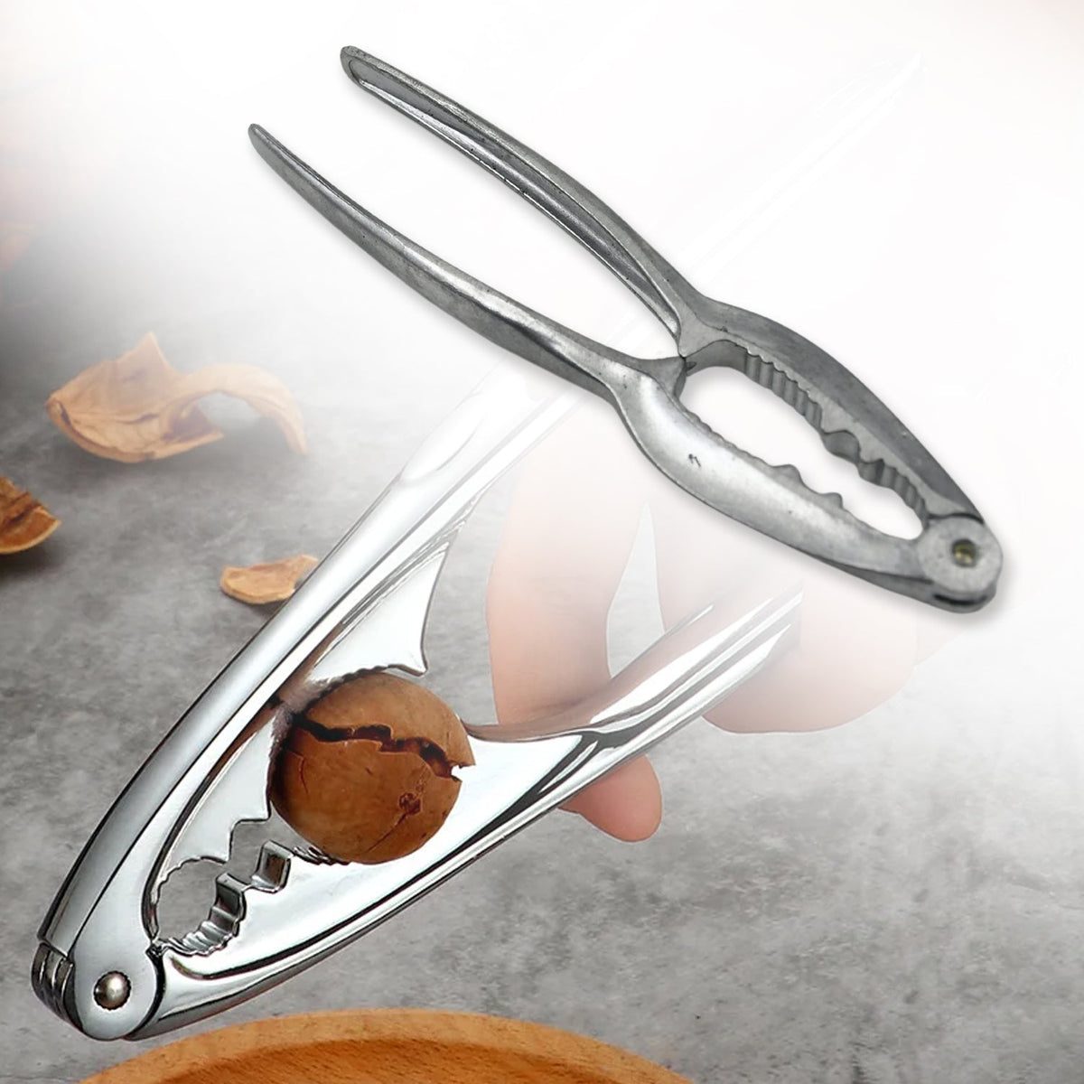 Walnut Cracker – Durable Stainless Steel Nut Sheller – view 10