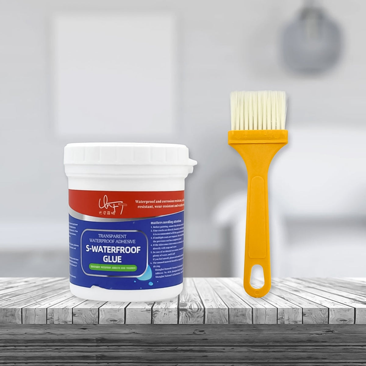 Waterproof Glue – Transparent 300g with Brush