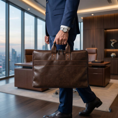 Stylish durable office briefcase