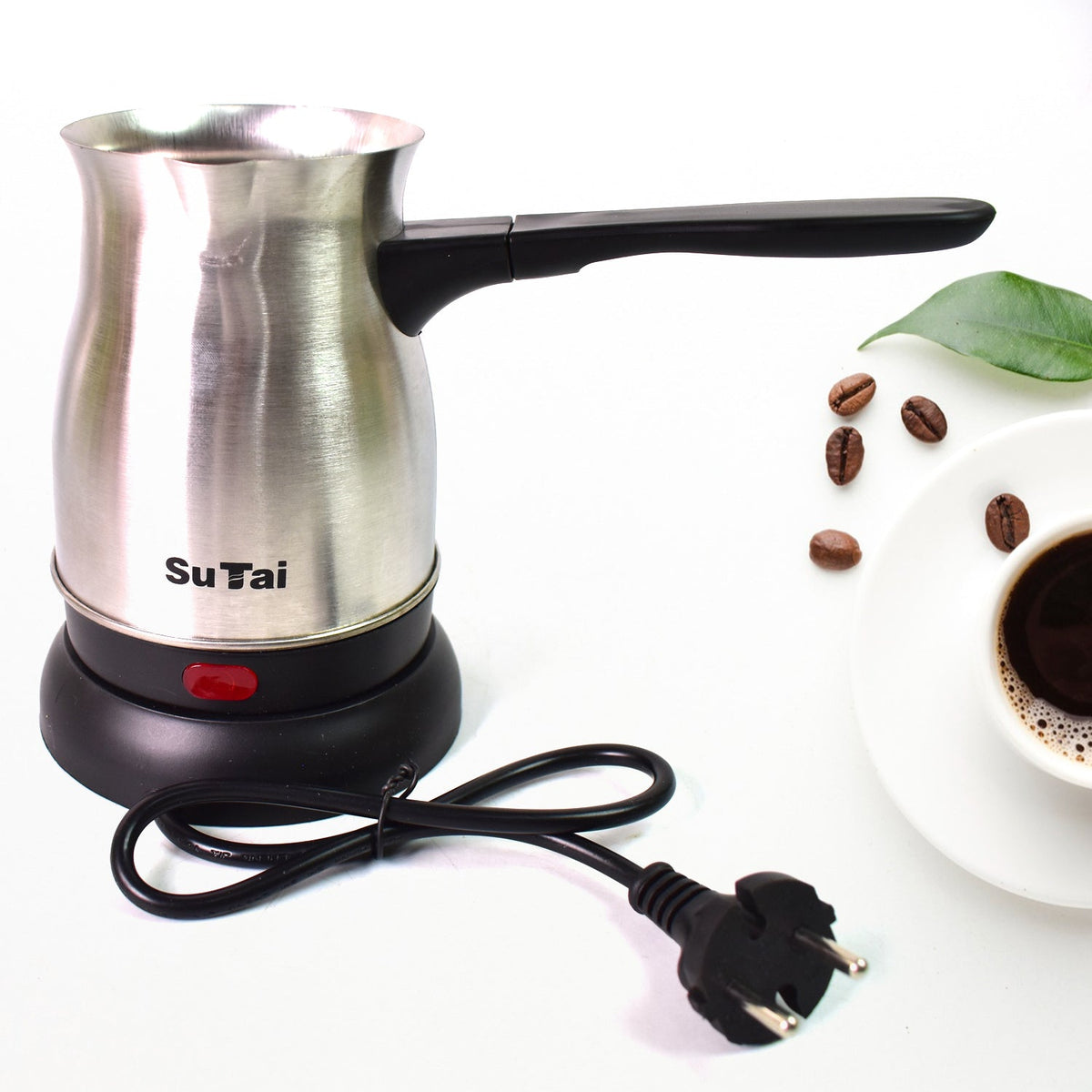Electric Coffee Maker 800ml – Even Heating Kettle