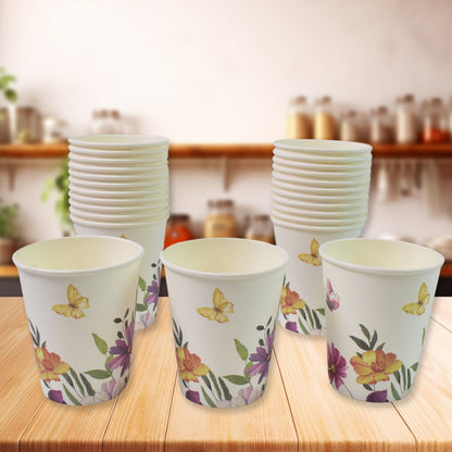 Disposable Paper Cups – Mixed Design 24 pcs