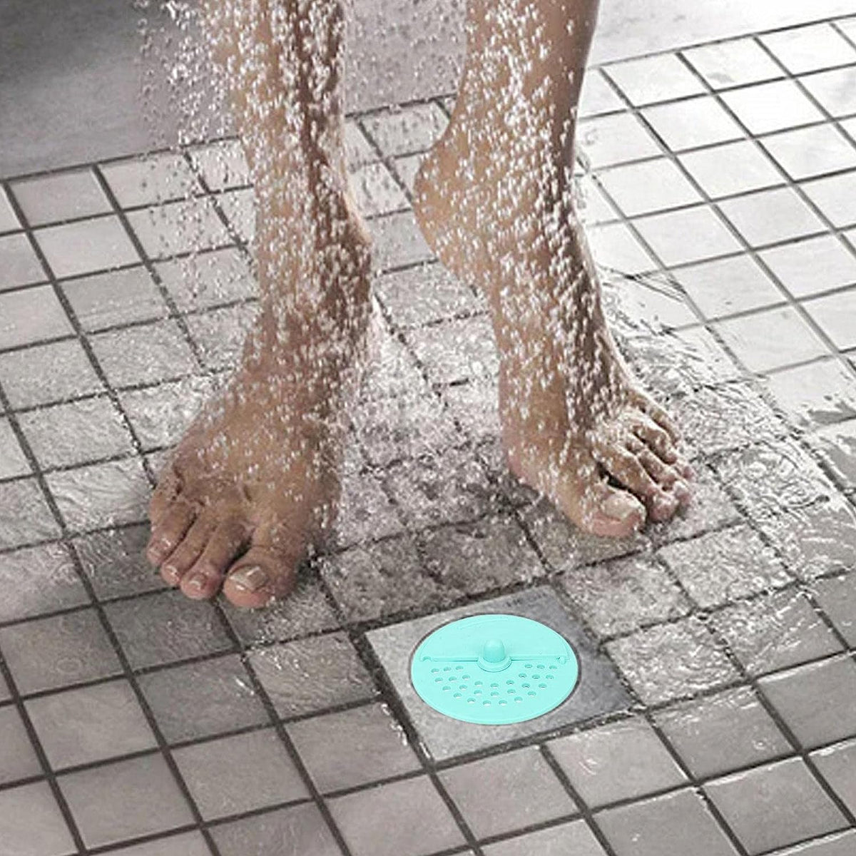 Round Silicone Sink Drain Cover for Odor & Debris Control – view 6