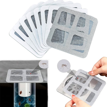 Window Screen Repair Kit – Adhesive Mesh Patches (10x10cm – alternate view