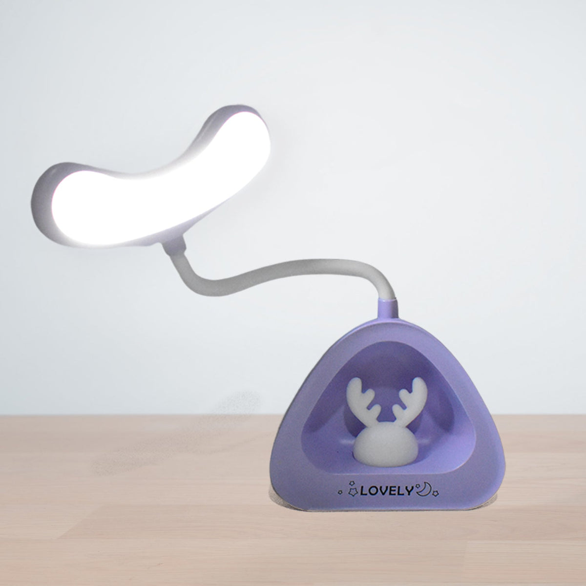 LED Desk Light – Eye-Caring USB Rechargeable Lamp – view 6