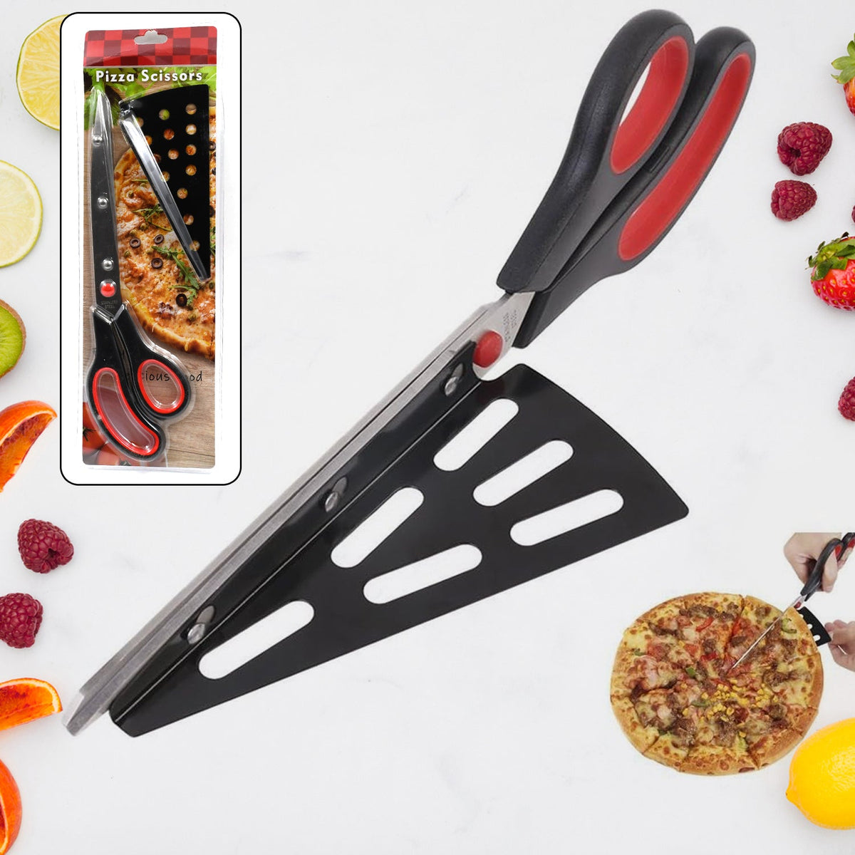 Pizza Cutter Scissors – Stainless Steel