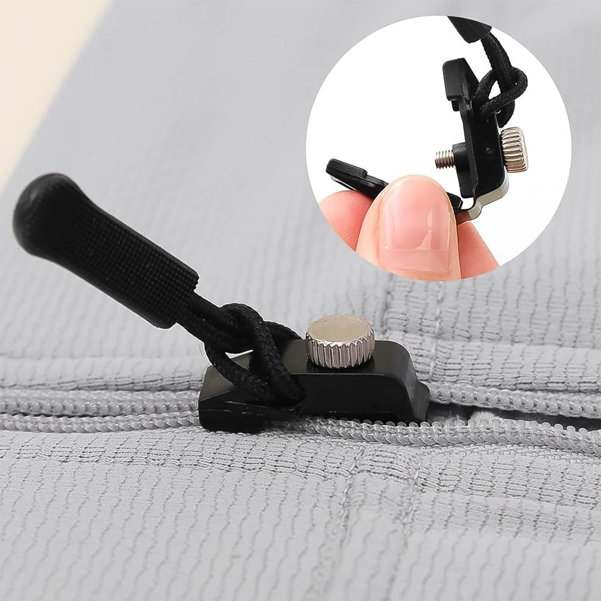 Detachable Zipper Slider – Universal Repair Kit