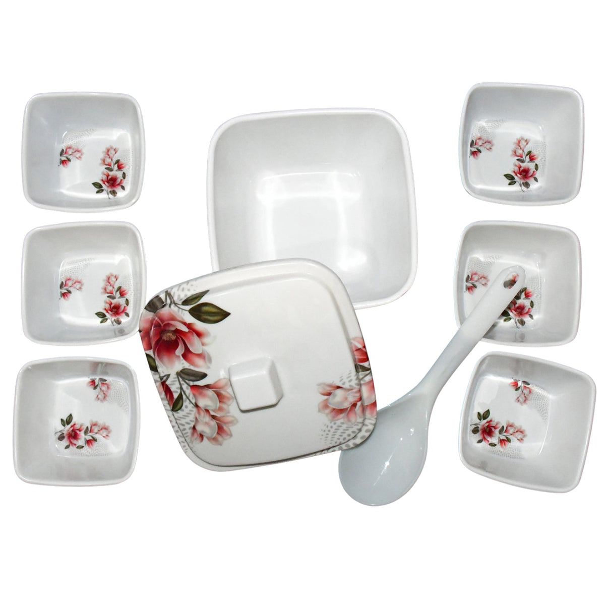 Plastic Dinner set – 9-Piece Lightweight & Durable – alternate view