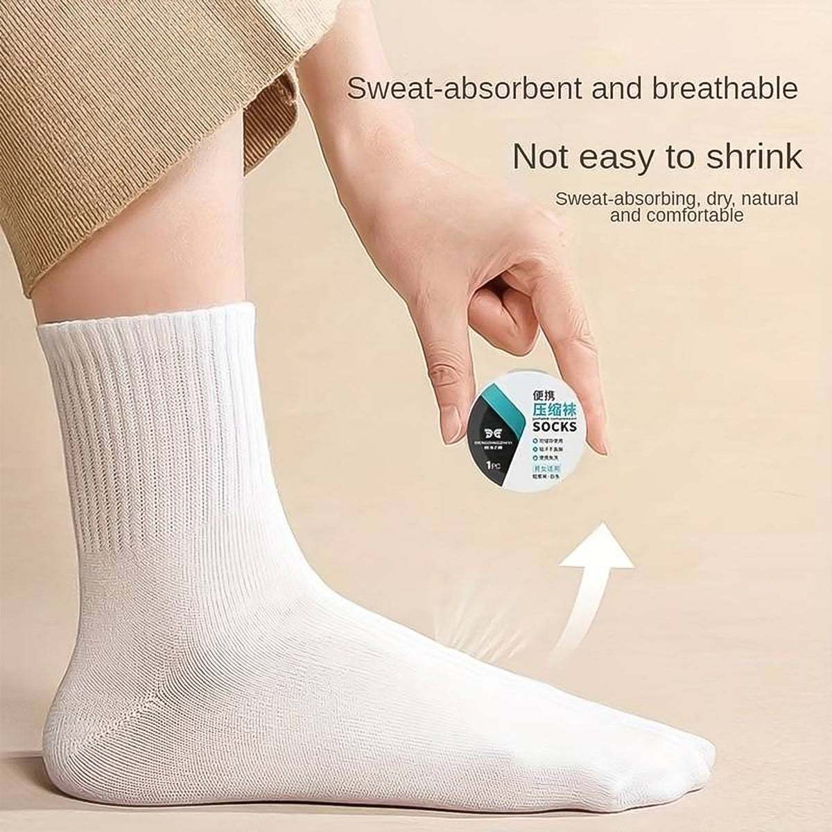 Disposable Travel Socks – Hygienic & Portable
