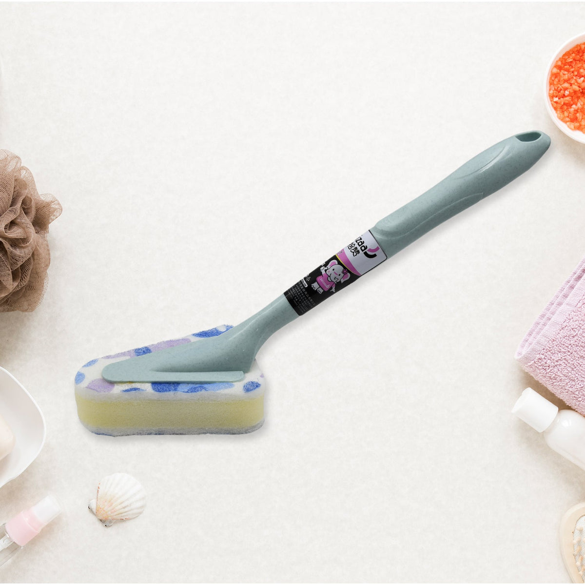 Triangular Sponge Brush – Long Handle Kitchen – alternate view