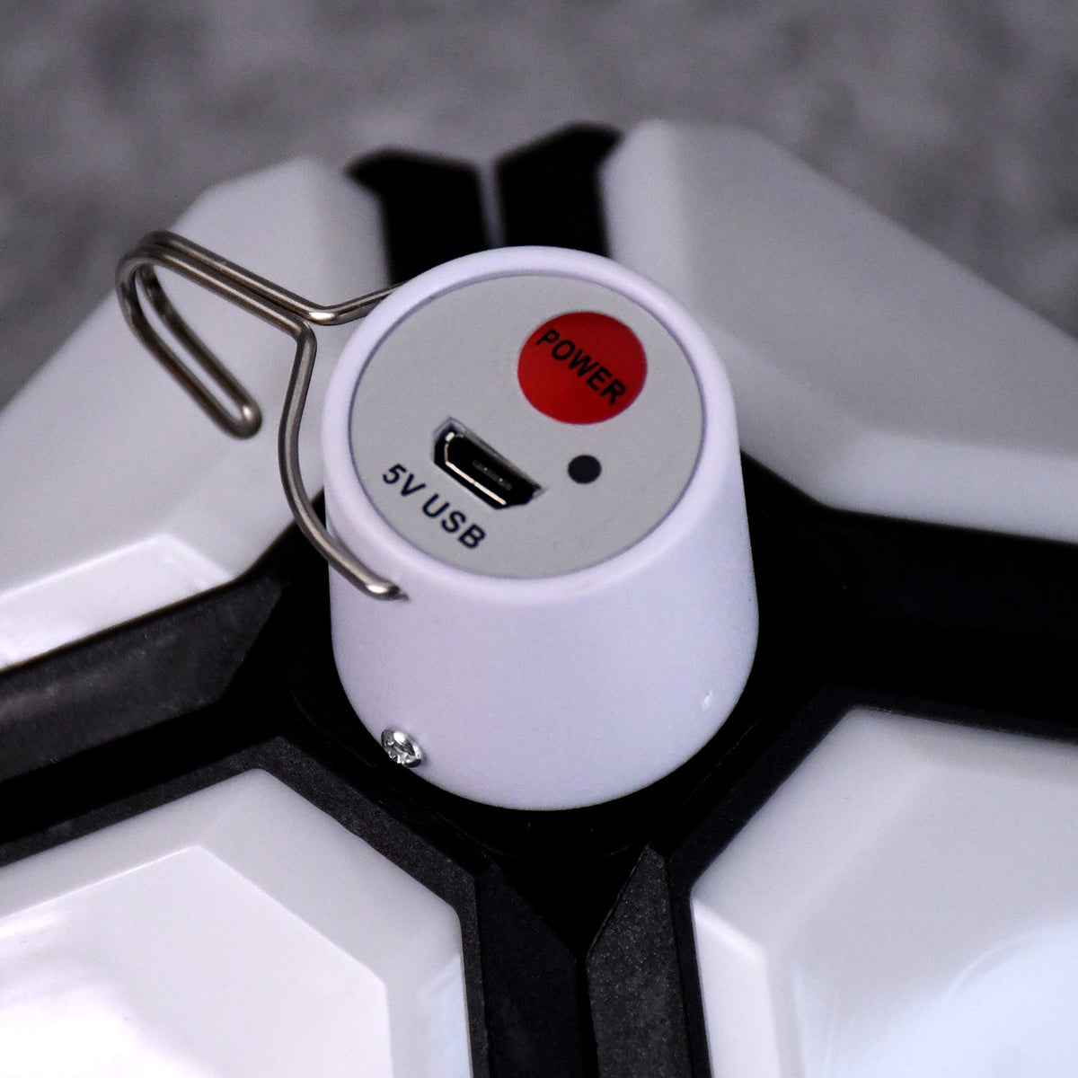 USB Rechargeable LED Camping Lantern – Foldable & Portable – detail view
