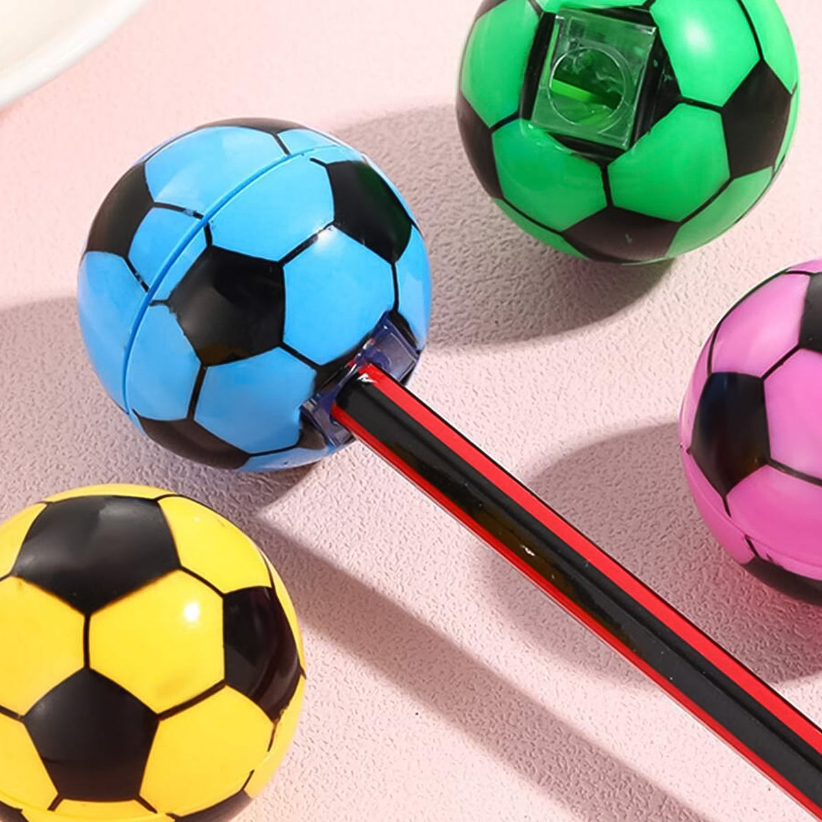 Kids Pencil Sharpener – Round Mix Design for School – view 6