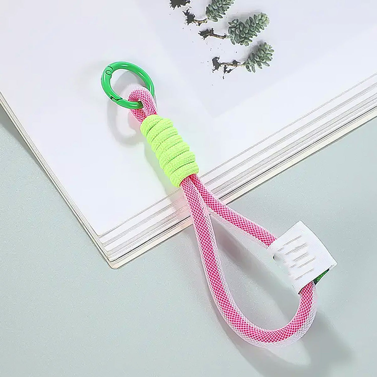 Phone Wrist Strap – Multi-Colour Lanyard for Mobile – detail view