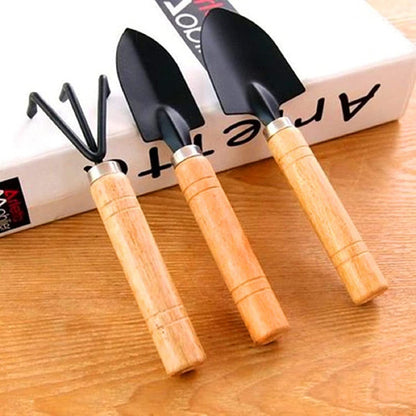 Garden Tool set – 3-Piece Hand Cultivator, Trowel & Fork – view 8