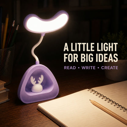 LED Desk Light – Eye-Caring USB Rechargeable Lamp – view 10