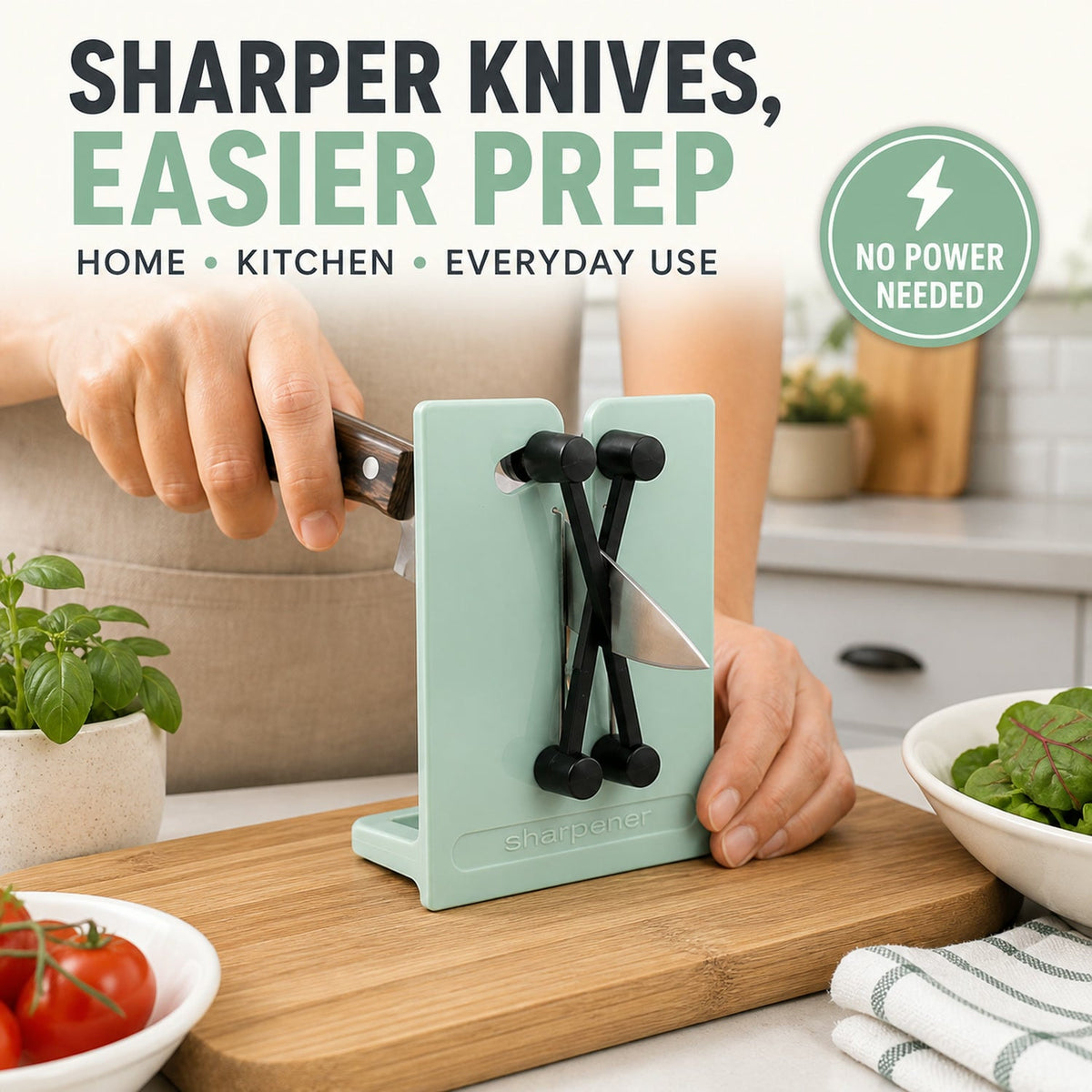 Kitchen Knife Sharpener – Professional & Easy to Use, Knife – view 7