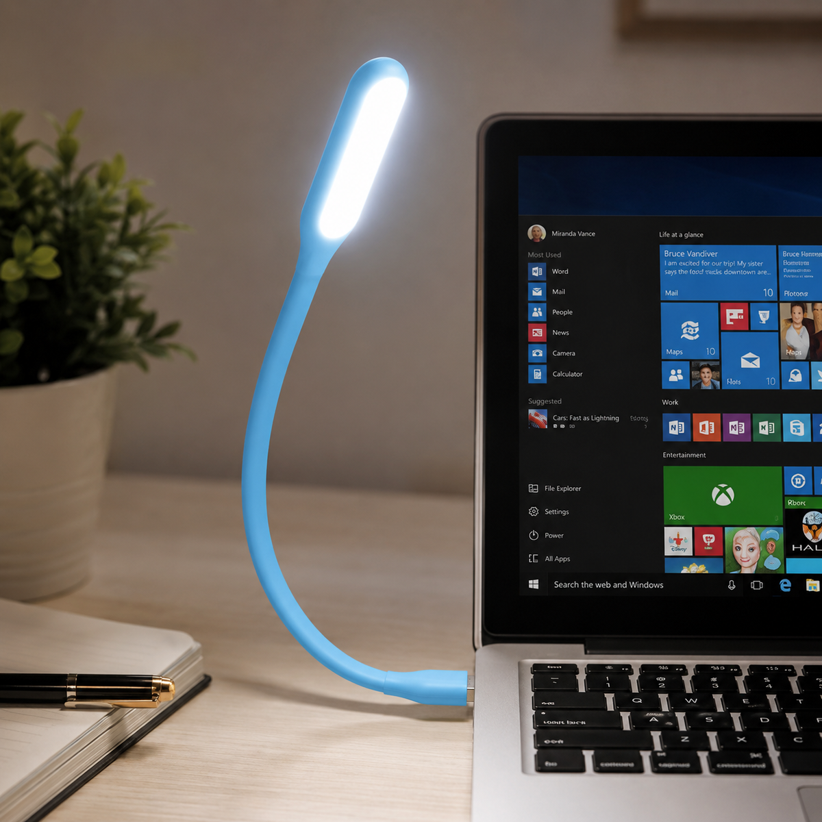 USB LED Light Lamp – Flexible, Eye-Safe & Portable