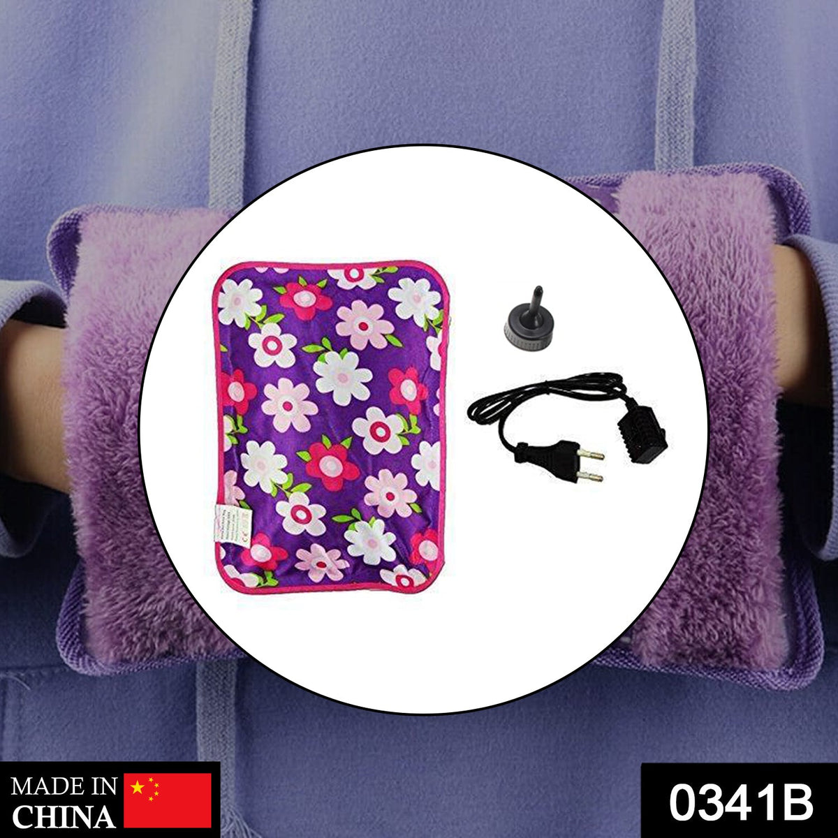 Electric Hot Water Bag – Pain Relief & Body Warmer – close-up