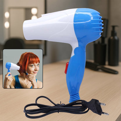 Folding Hair Dryer – 2 Speed Control & Compact