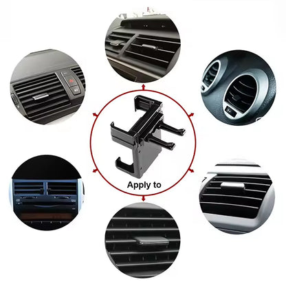 Car Mobile Holder – Secure Air Vent & Dashboard Mount – alternate view