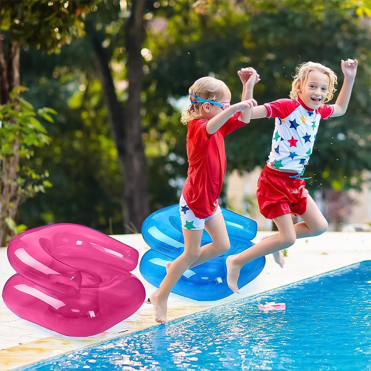 Inflatable Kids Sofa Chair – Portable & Durable Seating – view 8