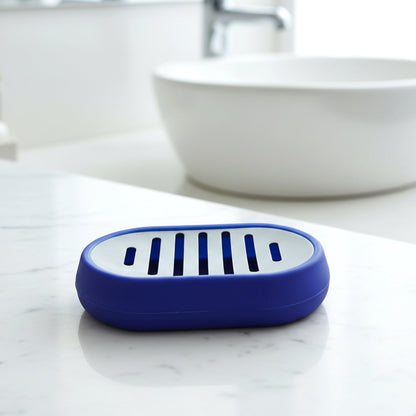 Plastic Soap Holder Tray – Keeps Soap Dry and Organized – view 7