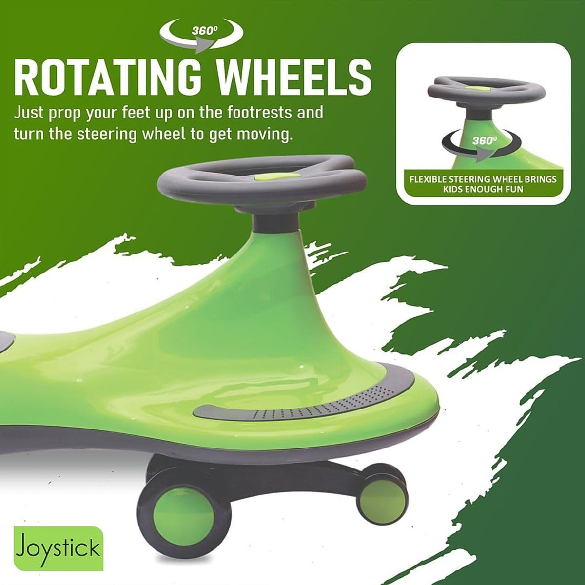 Kids Ride on Toy Car – Premium Swing Car for Ages 1 to 8 – view 6