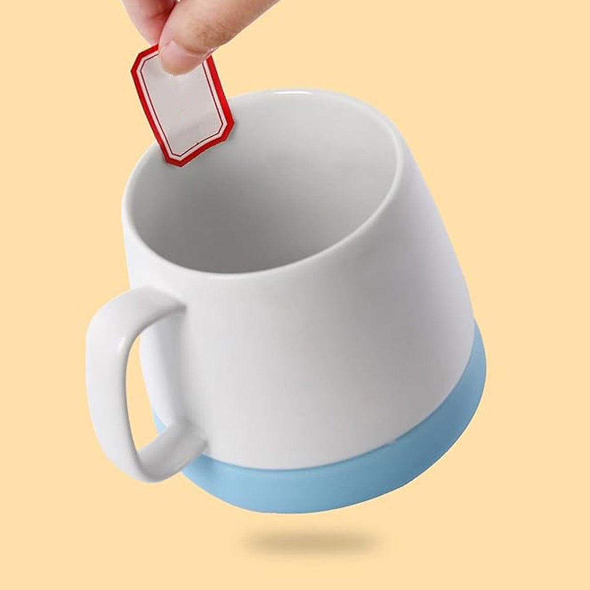 Writable Label Stickers – Easy to Use with Red Border – view 6
