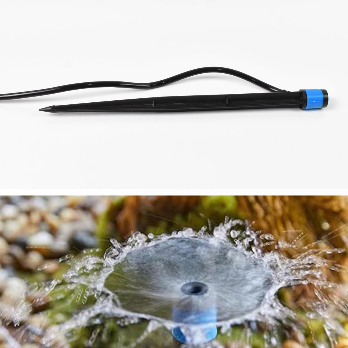 Garden Water Dripper – 360° Adjustable Flow – alternate view