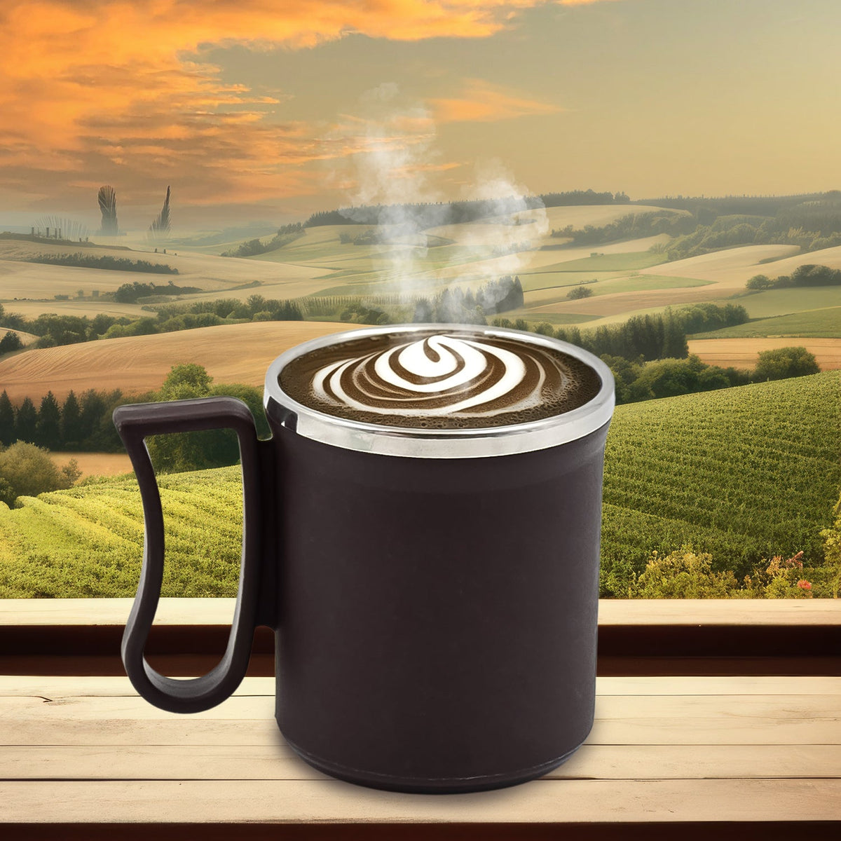 Stainless Steel Coffee Mug – Insulated, 200ml – view 6