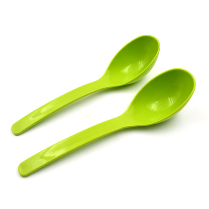 Plastic Kitchen Ladle – 2-Pc Serving Spoon set – detail view