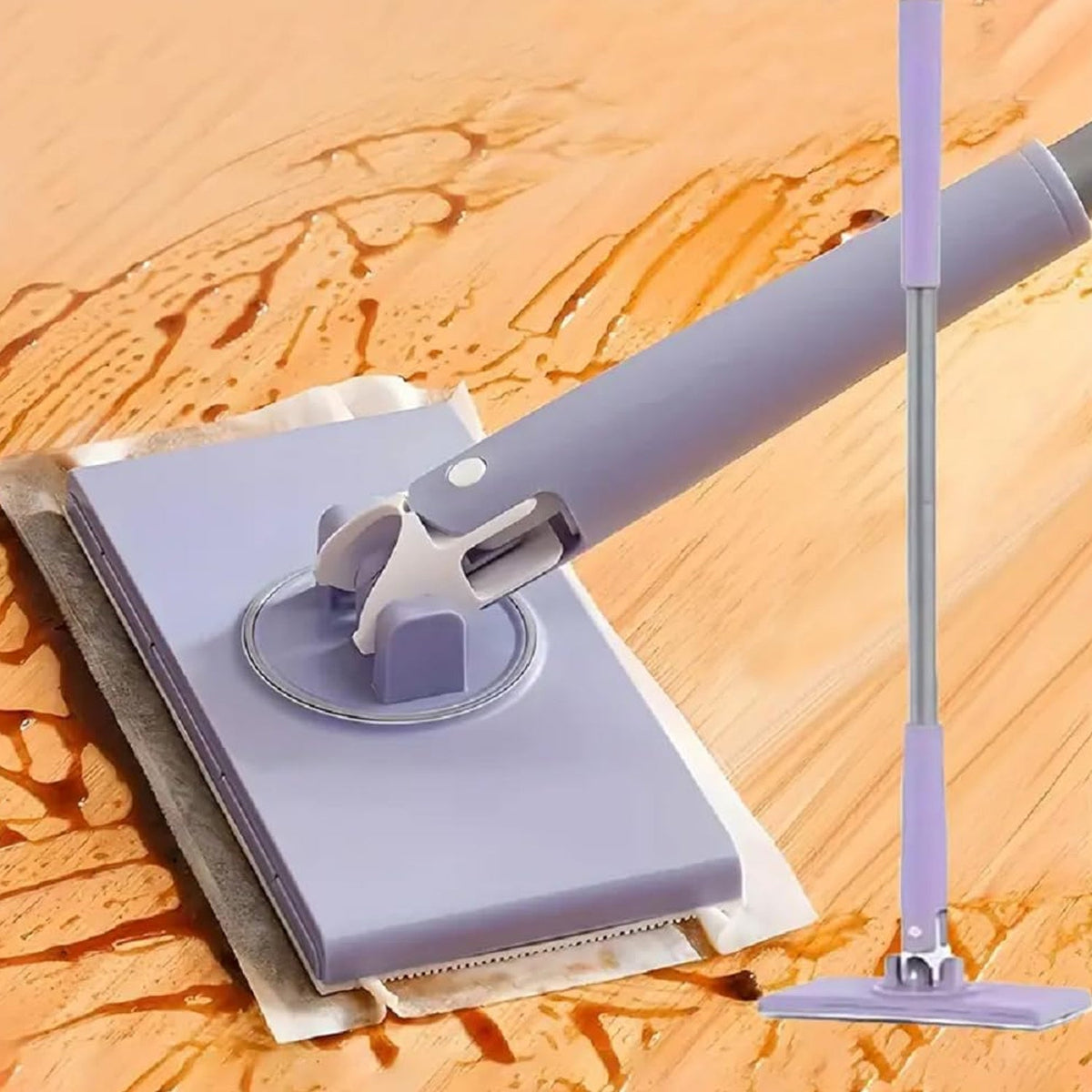Mini Mop with Automatic Cloth Change & Push-Pull Handle – view 7