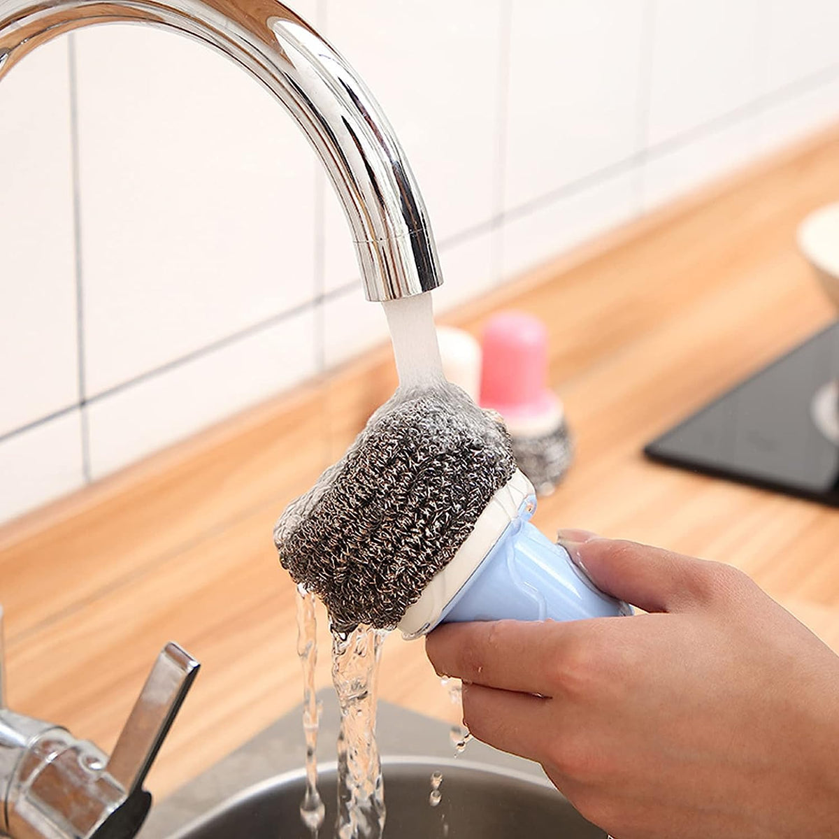Dish Cleaning Brush – Multifunctional Palm Scrubber – alternate view