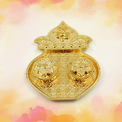 Raksha Bandhan Puja Thali – Kalash Shape Special – detail view