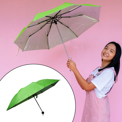 Foldable UV Umbrella – Compact Sun & Rain Protection – close-up