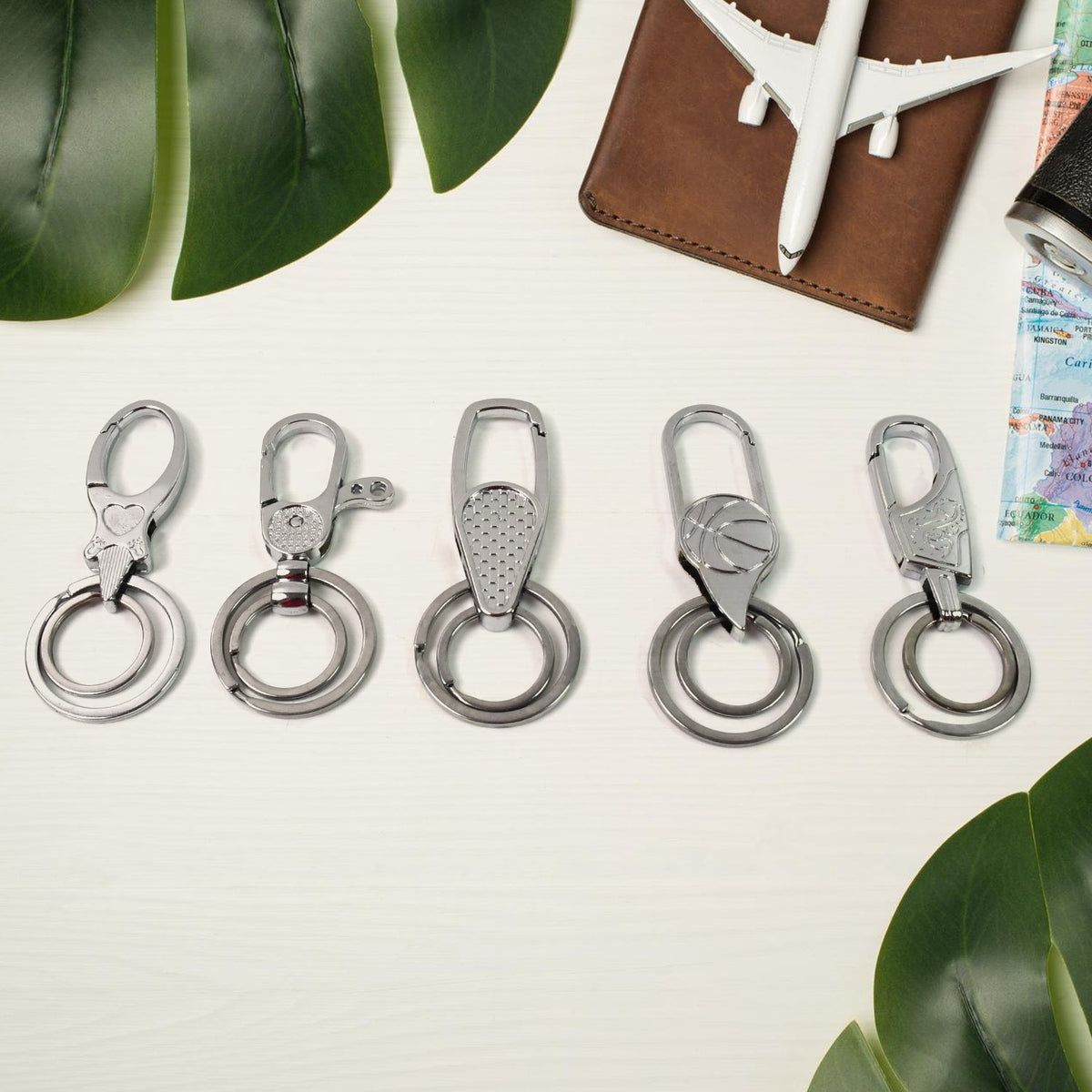 Heavy Duty Stainless Steel Key Holder – Durable & Stylish – detail view