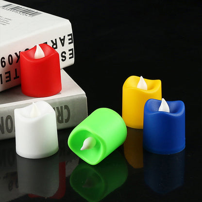 LED Tealight Candles – 24 pcs Multicolor – view 6