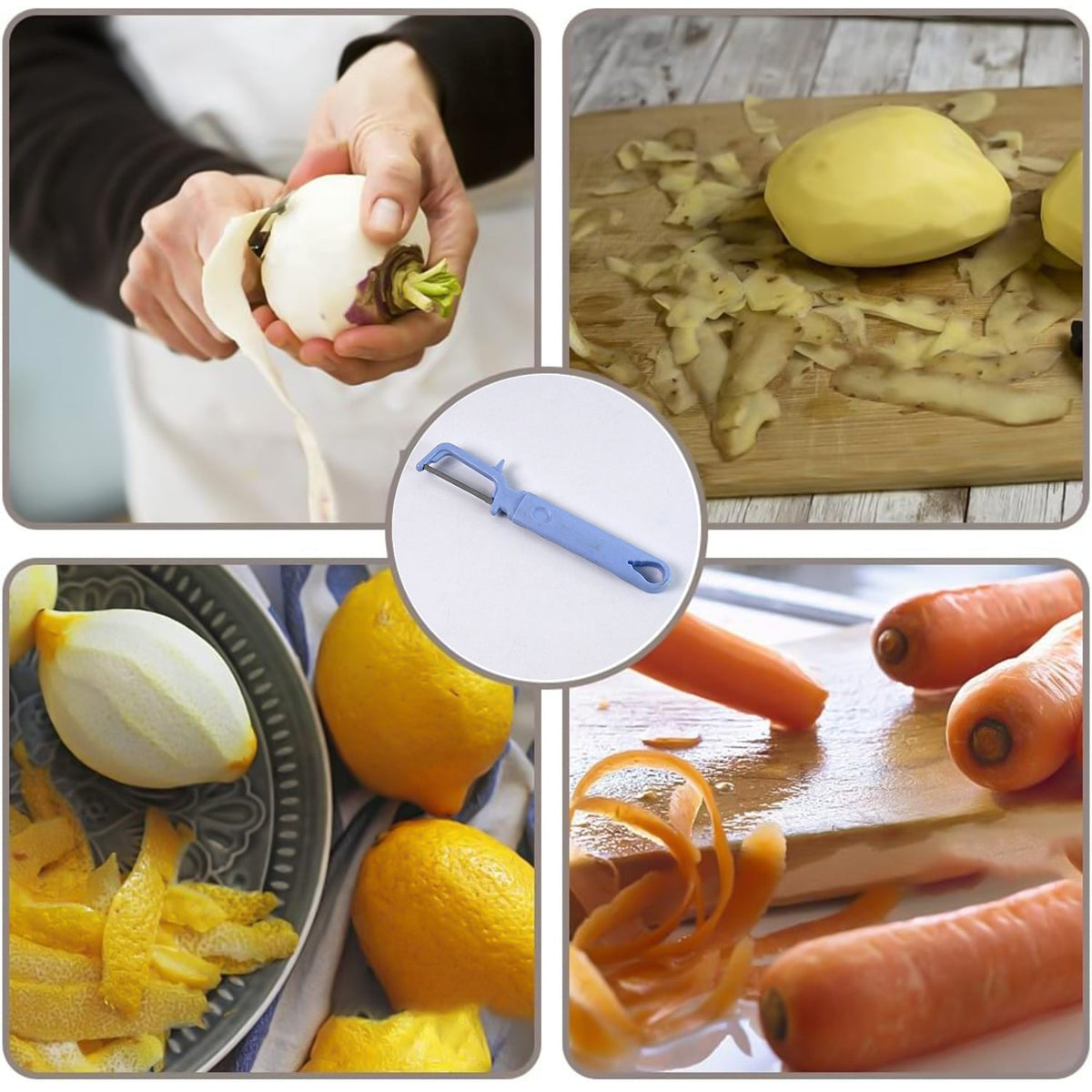 Kitchen Grater set – 3-Piece Grater, Slicer & Peeler Kit – view 6