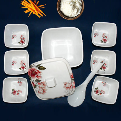 Plastic Dinner set – 9-Piece Lightweight & Durable – detail view