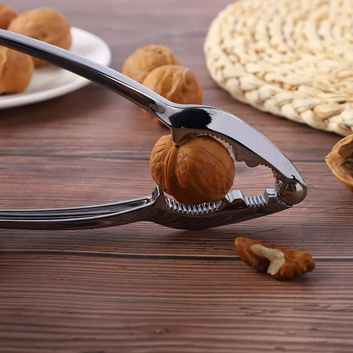 Walnut Cracker – Durable Stainless Steel Nut Sheller
