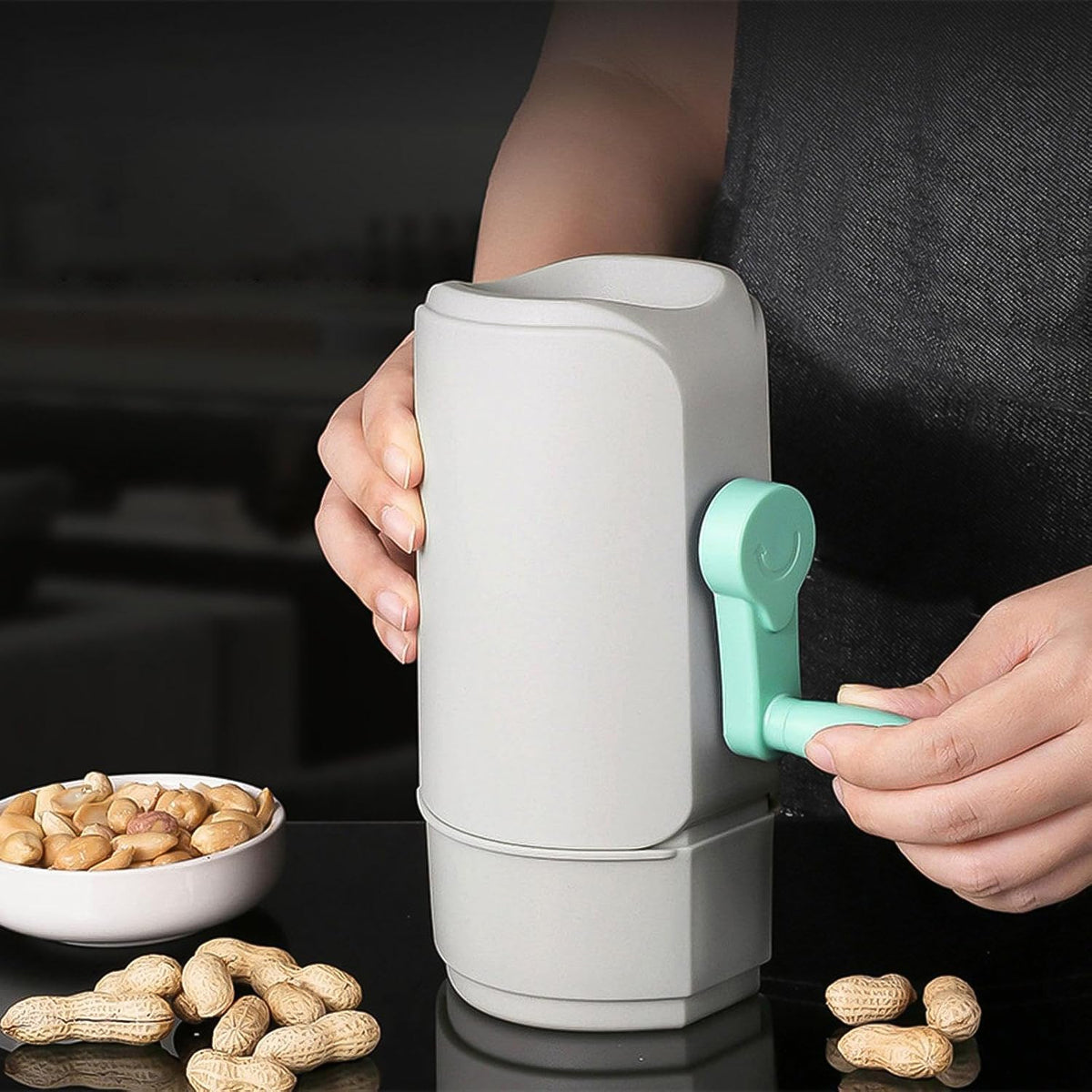 Peanut Sheller Machine – Manual Hand-Crank Nut Cracker – view 7