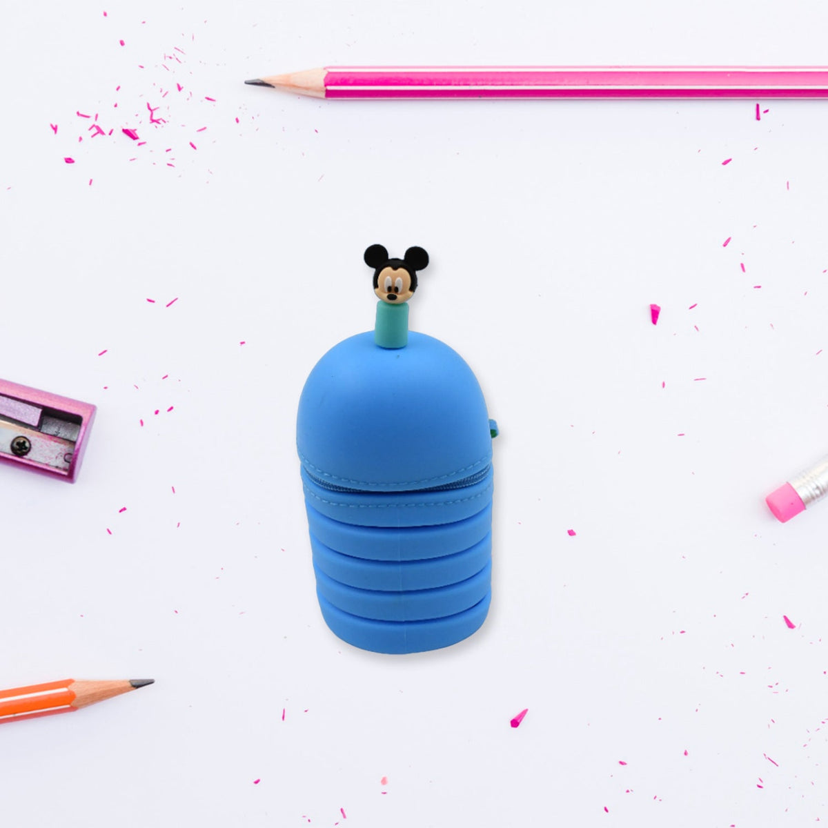 Silicone Telescopic Pencil Case – Large Capacity – alternate view