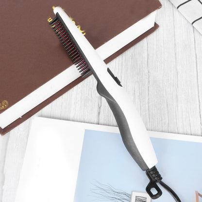 Electric Hair Straightening Comb – Portable & Safe Styling – view 7