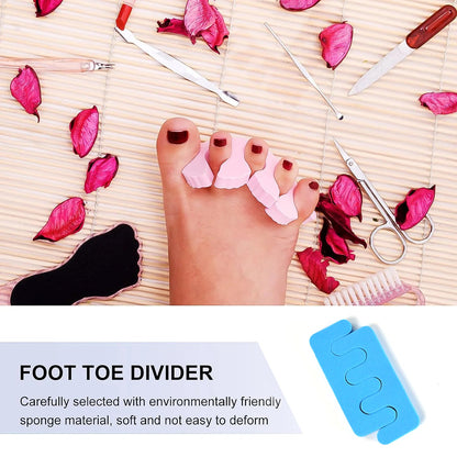 Toe Separators Sponge – Comfortable Toe Spacers for Pedicure – detail view