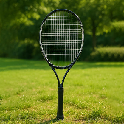 Lightweight Tennis Racket – Durable Aluminium Frame – close-up