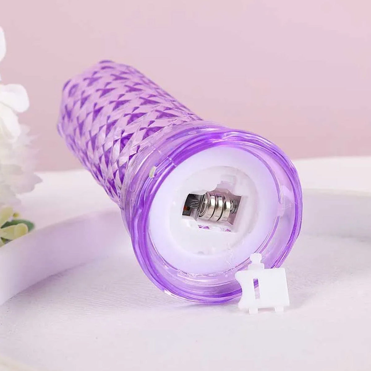 Crystal Candlelight – Multicolor Decorative Candle – view 6