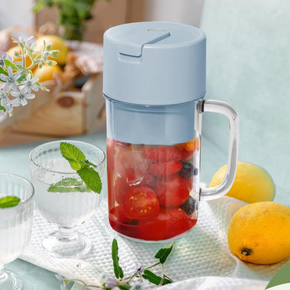 Portable Electric Juicer – USB Rechargeable Blender 500ml – detail view