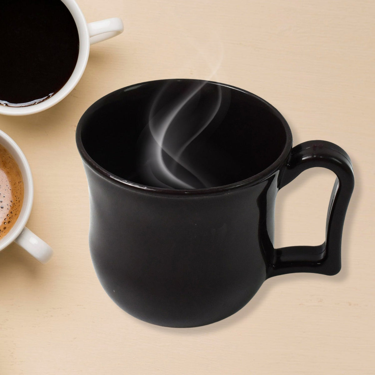 Plastic Coffee Mug – Unbreakable & Lightweight – close-up