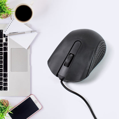 Wired Optical Mouse – M-022, USB Connectivity – alternate view