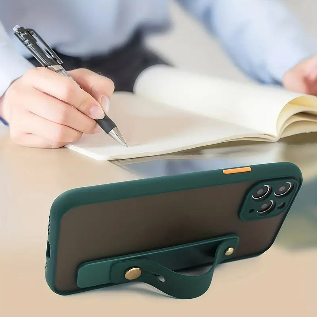 Phone Finger Holder – Secure Silicone Grip & Kickstand – view 9