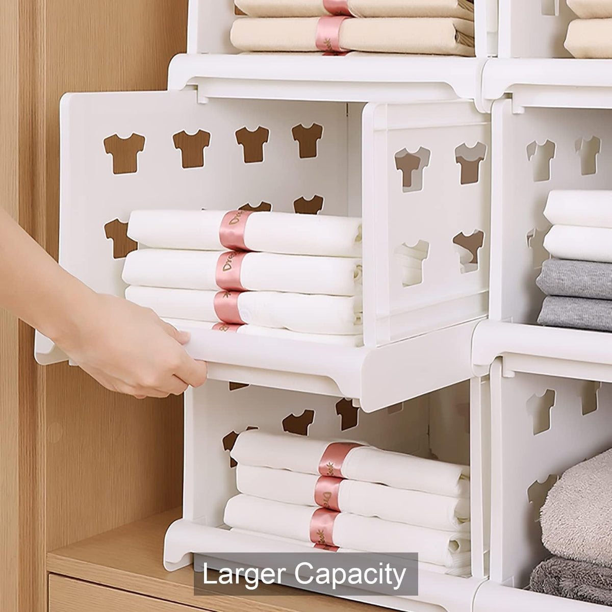 Stackable Storage Cart – 4-Layer Foldable Organizer – view 6
